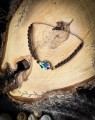 Autorska bransoletka handmade z naturalną muszlą abalone. Talizman inspirowany energią oceanu, wolnością oraz kobiecą delikatnością.